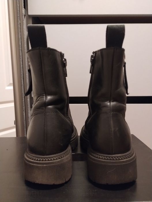 Zimowe buty skórkowe dziewczęce rozmiar 32