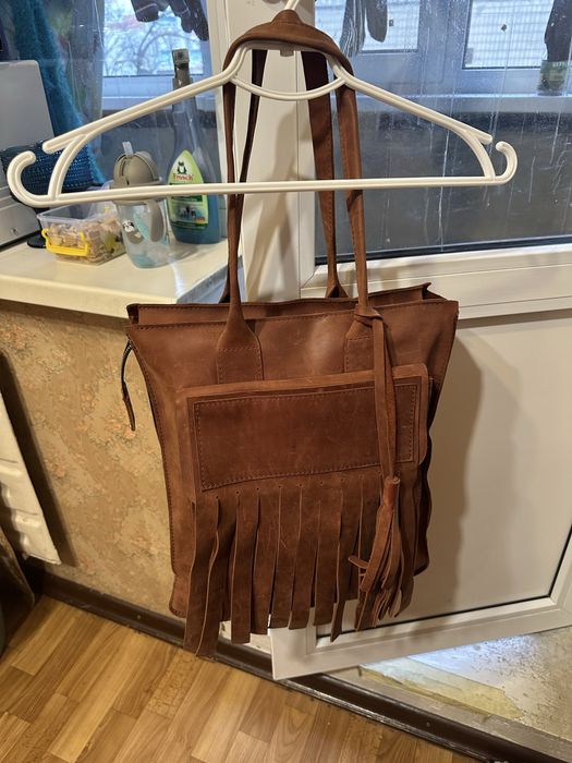 Шкіряна сумка crazy horse