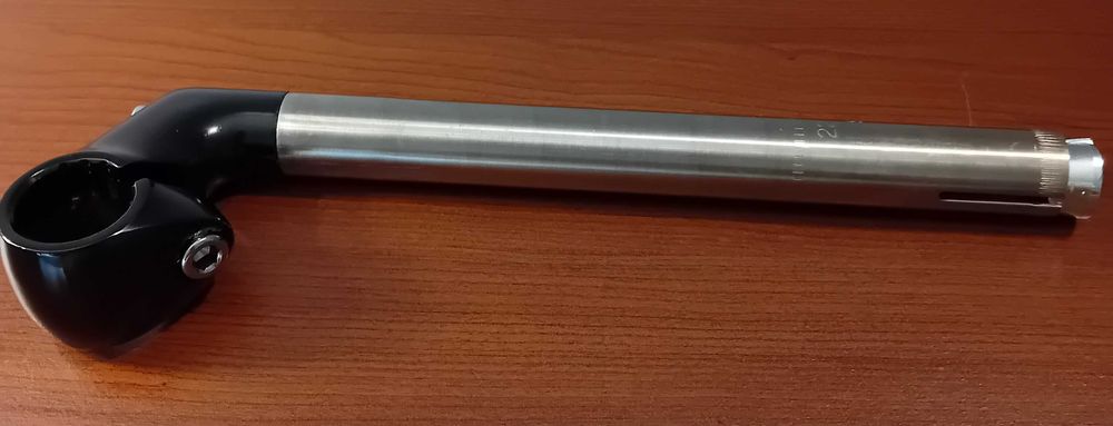 Retro mostek, wspornik kierownicy HUMPERT  dł.23cm,śr. 22,2mm / NOWY/.