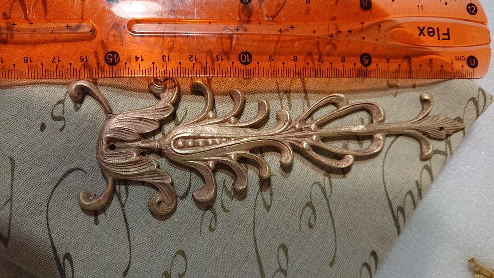 Накладки, декор, деталі латунні /бронзові