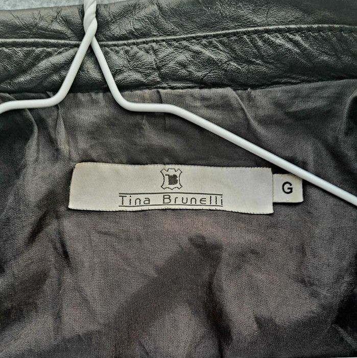 Casaco de Couro Preto