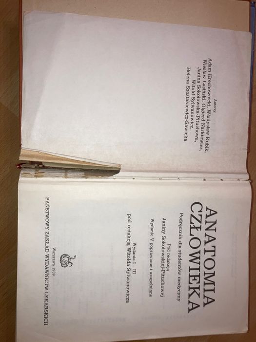 Anatomia Człowieka Repetytorium Bochenek, Anatomia Janiny Pituchowej