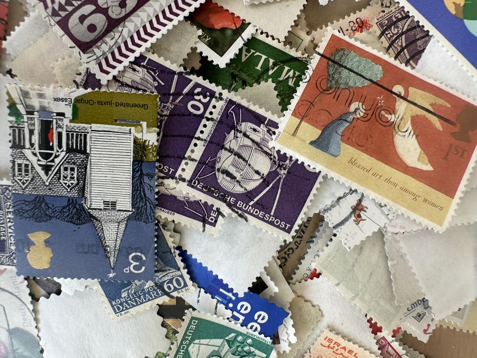 Lote de 500 selos do Mundo - Sortido