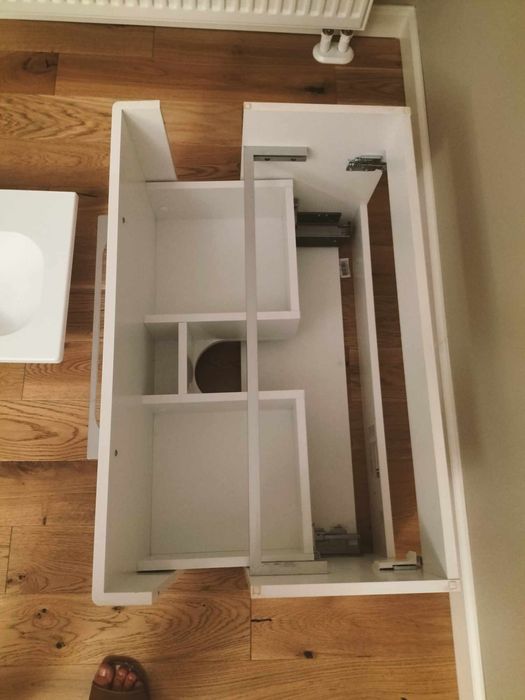 umywalka i szafka pod umywalkę - Ravak Ring 80cm