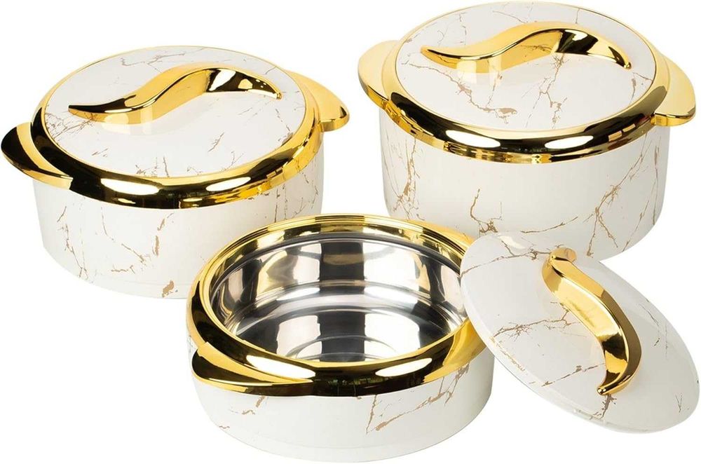 Luksusowy 3-częściowy zestaw naczyń termicznych 1,4/1,8/2,3