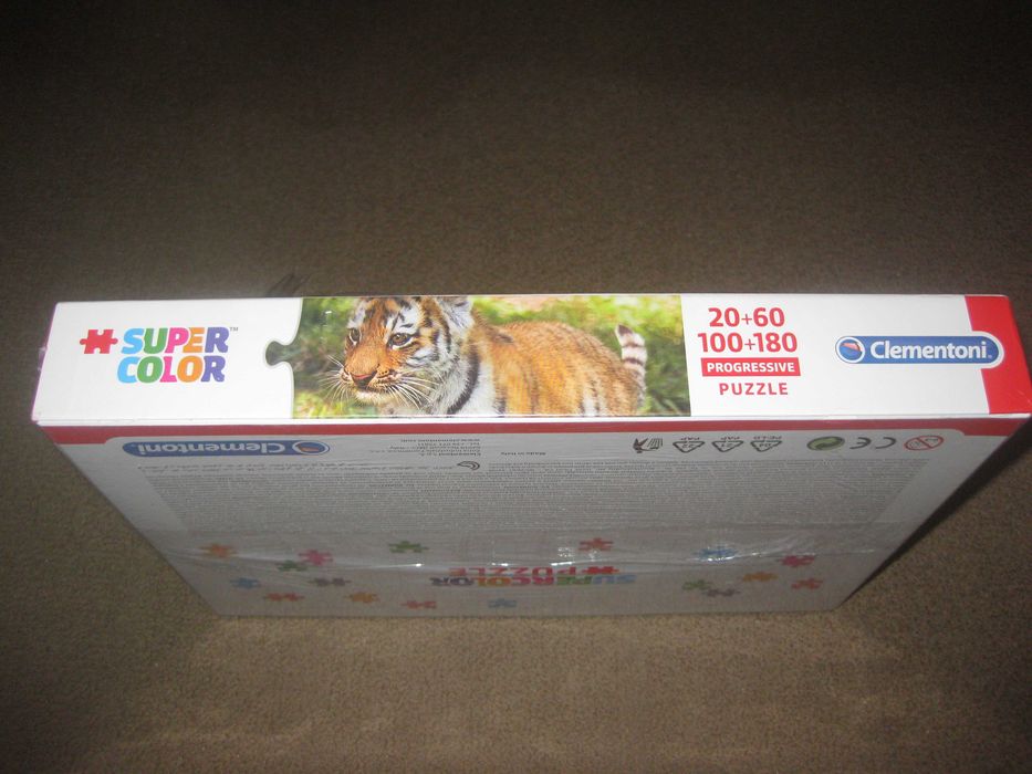 4 Puzzles em 1, Progressivos! Novo e Embalado!