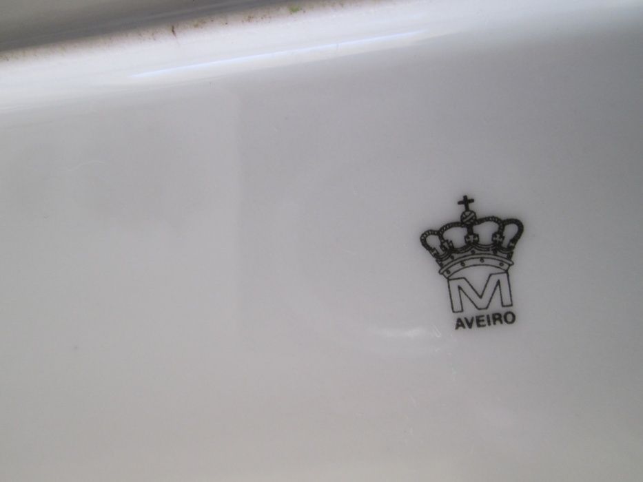 2 travessas em porcelana de Aveiro