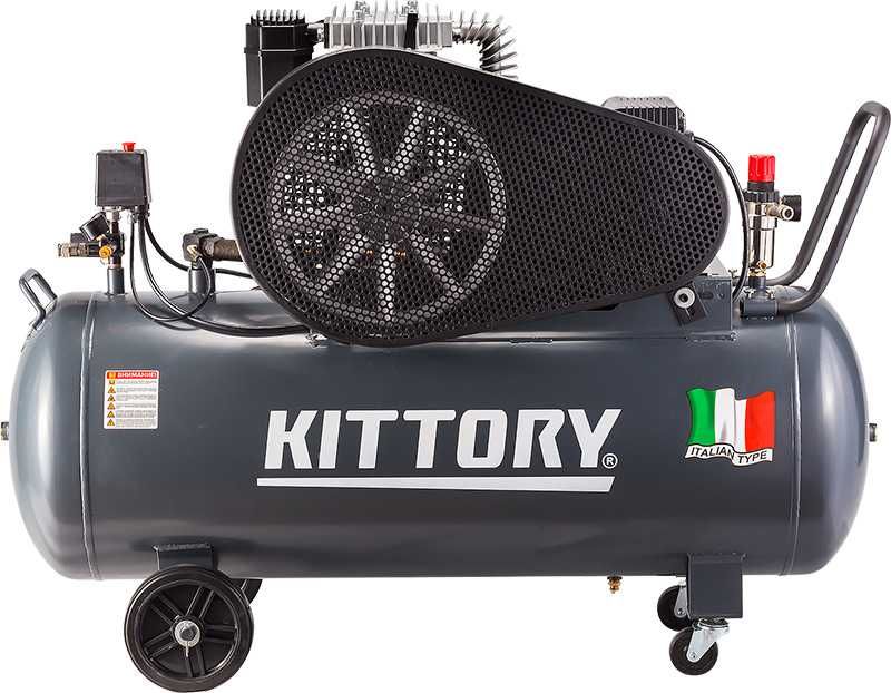 Компресор ремінний Kittory 100л 2.5кВт 10 бар 300 л/хв компрессор IT