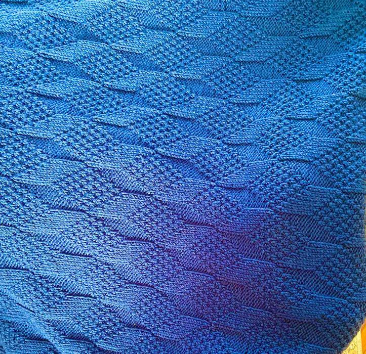 Детские вязаные пледы