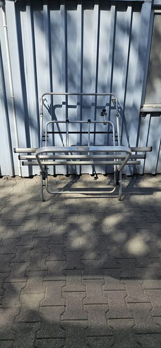 VW T4 Multivan bagażnik rowerowy na klapę.