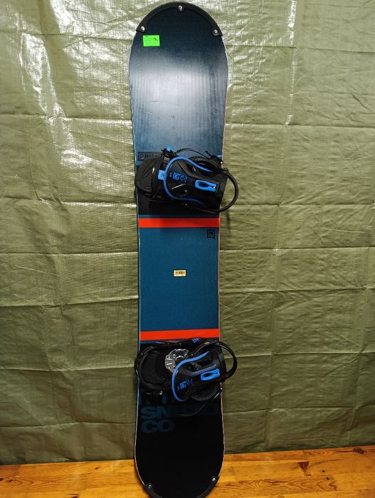Nr 63 Deska snowboardowa NITRO Prime 165 cm + wiązania
