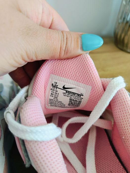 Buty Nike react air max 270 różowe 39