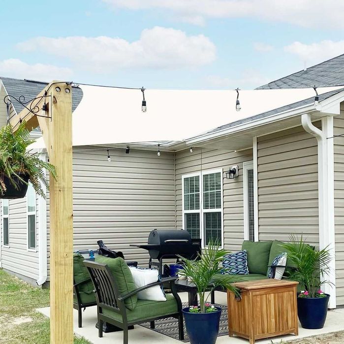 SUNNY GUARD Toldo/Vela Sombra Retangular 4x5m