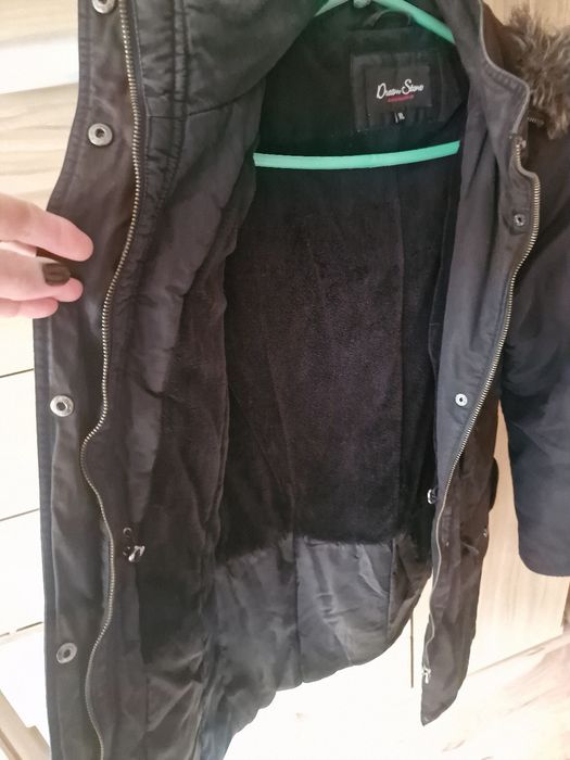Kurtka parka zimowa ciepła