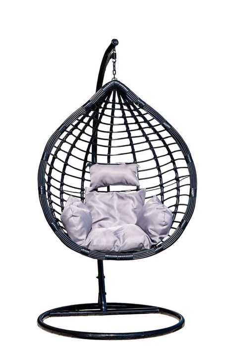 Fotel wiszący KOSZ bujany, KOKON Huśtawka BUJAK ogrodowy HIT