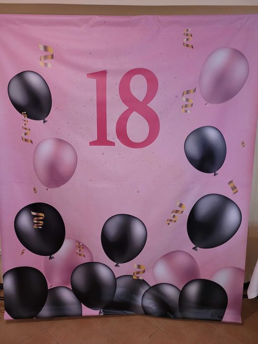 Tło fotograficzne na "18"
