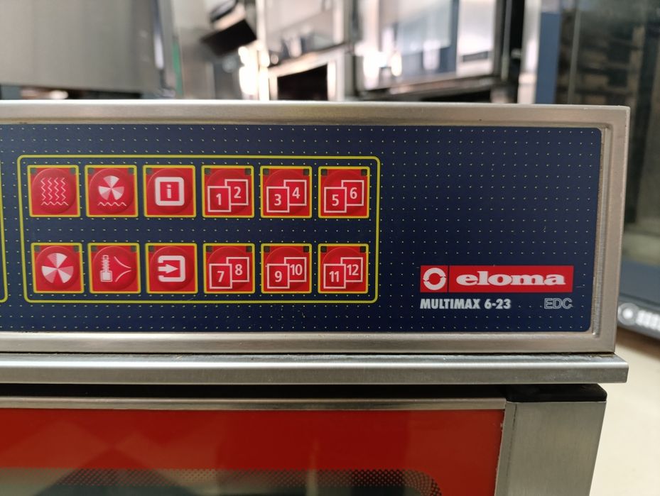 Пароконвектомат. Пароконвекційна піч. Піч. Eloma. Multimax 6-23. GN ⅔