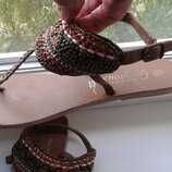 Босоножки your feet look gorgeous. натуральная кожа.38р