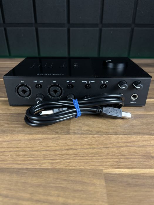 NI Komplete Audio 6 MK2 (БЕЗКОШТОВНА Доставка!)
