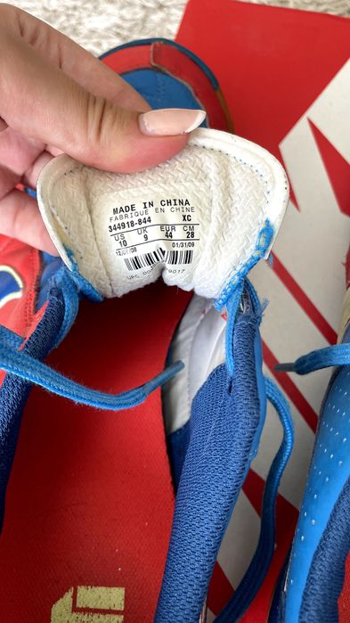 Sapatilhas Nike Gato IC Futsal Azul/Vermelho