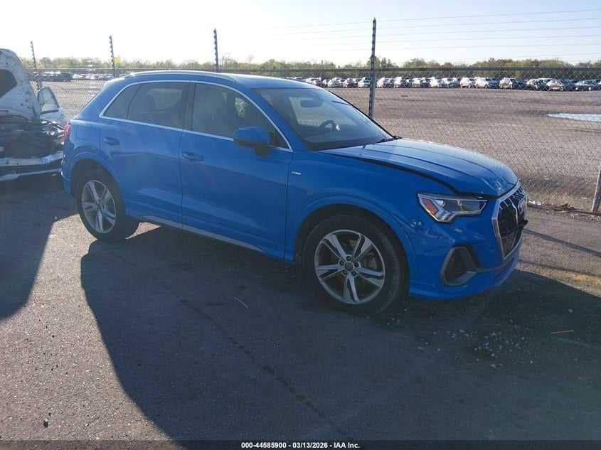 Разборка Audi Q3 83A 2019-2024 LV5C Капот Фары Бампера Двери Ходовая Крылья Ляда кришка багажника Ауди