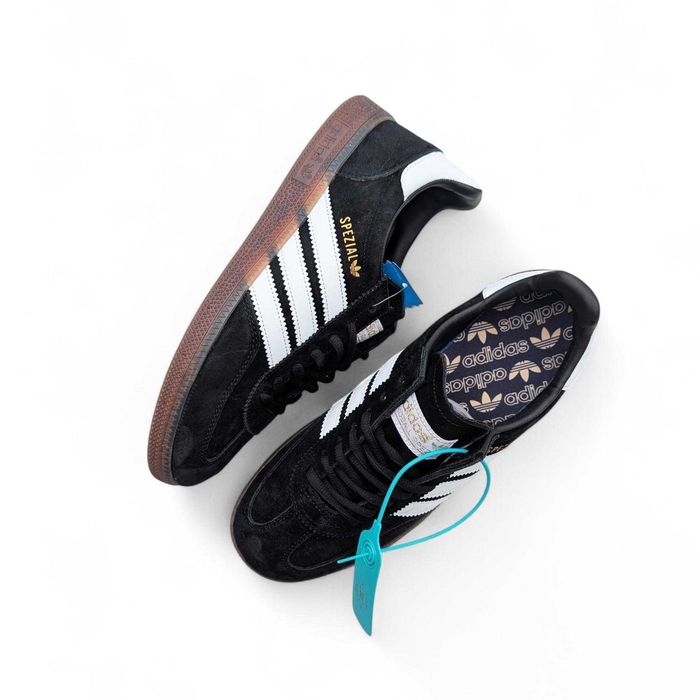 Кросівки Adidas Spezial чорні (жіночі/чоловічі) кеди Адідас