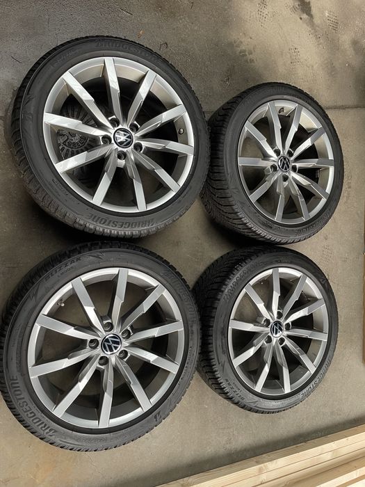 Koła Felgi Vw Passat b8 R-Line 18 cali monterey zima zimowe 5x112 3g0