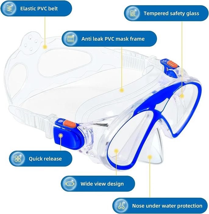 Zestaw do nurkowania dla dzieci Jemulice
