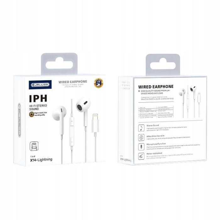 Słuchawki douszne do Iphone Jellico X14