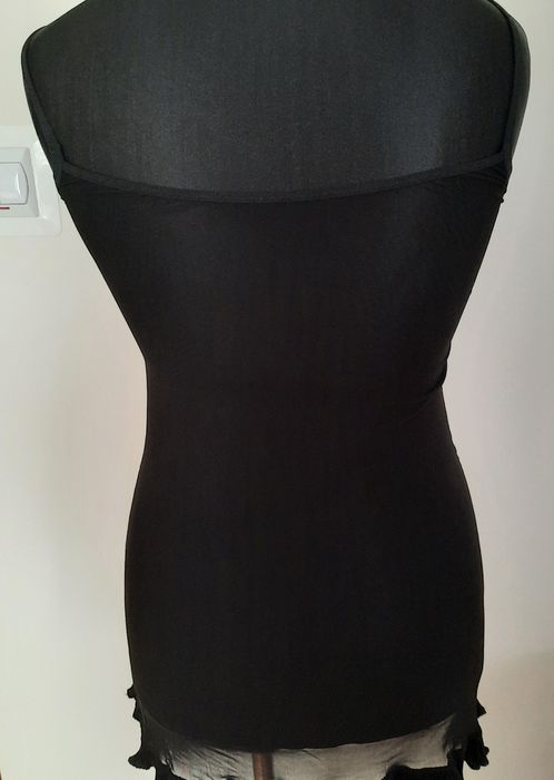 Czarna koszulka do spania