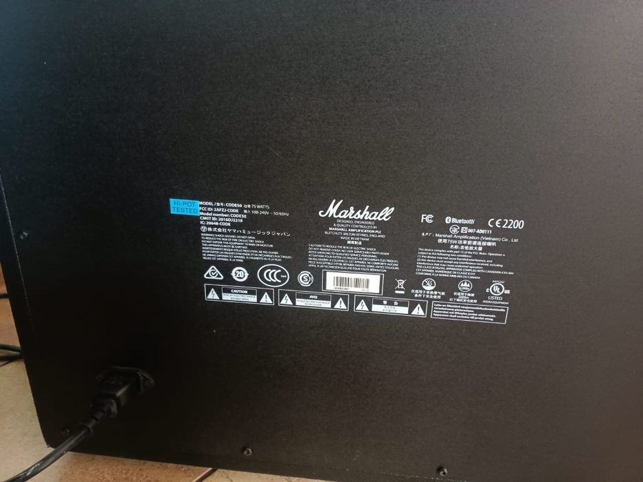 Wzmacniacz gitarowy Marshall code 50 + Dedykowany footswitch
