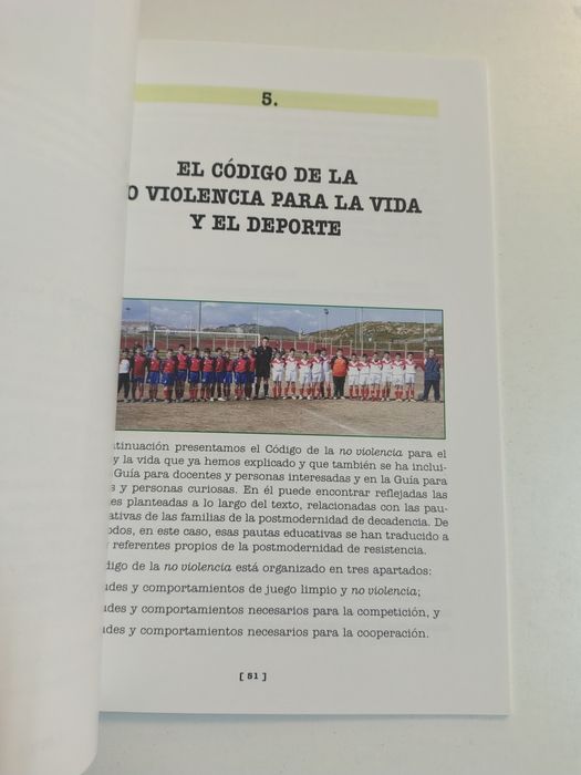No violencia en el deporte y en la vida: guía para madres y padres