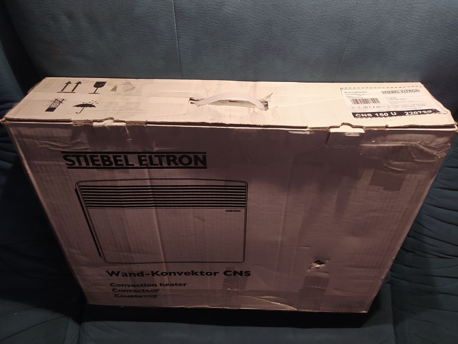 Влагозащищенный обогреватель конвектор STIEBEL ELTRON 1500 Вт новый