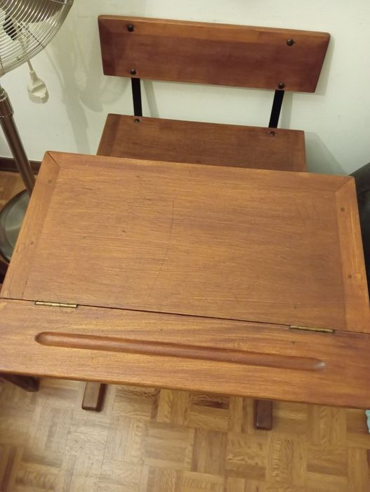 Carteira / secretária madeira .