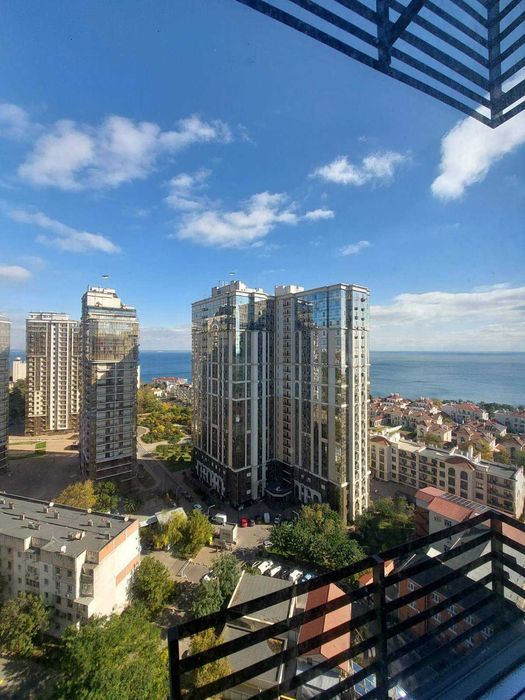 АТМОСФЕРА | 44,8 м² | ПРЯМОЙ ВИД НА МОРЕ | Балкон | Аркадия | светлая