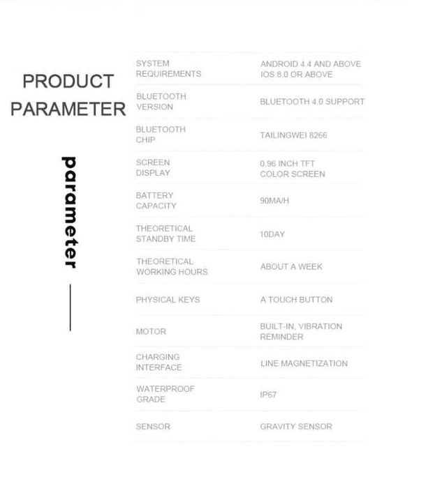 Pulseira inteligente / Smartband M 5, Nova