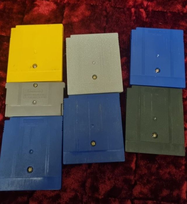 Jogos pokemon gameboy originais blue silver yellow pinball