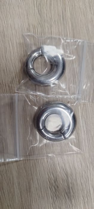 Tunel do uszu obręcz ze stali nierdzewnej