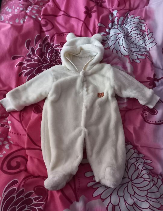 Плюшевый ромпер из махры