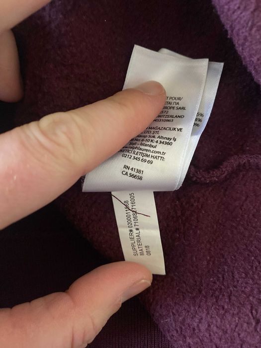 Elegancki Sweter męski RALPH LAUREN - S - OKAZJA