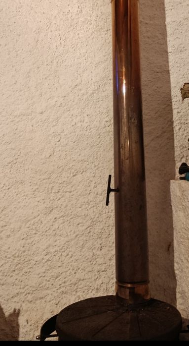 Salamandra Lenha pequena ferro