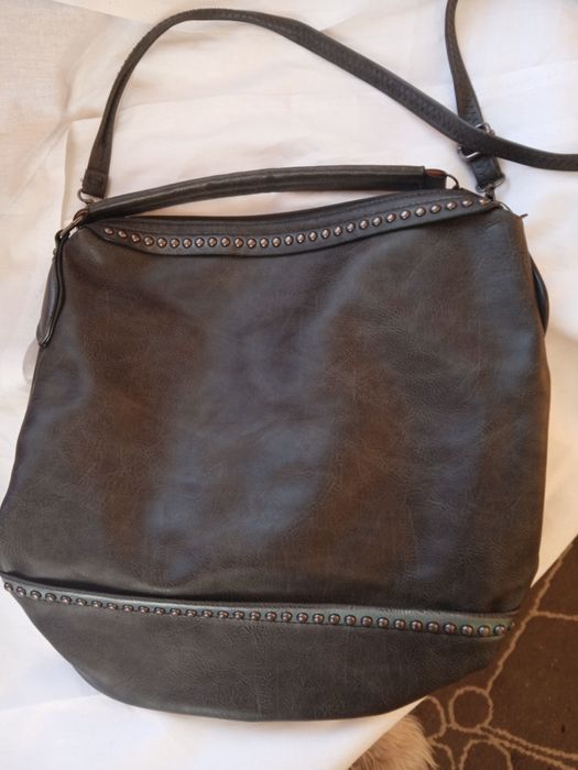 Torebka/worek grafitowa