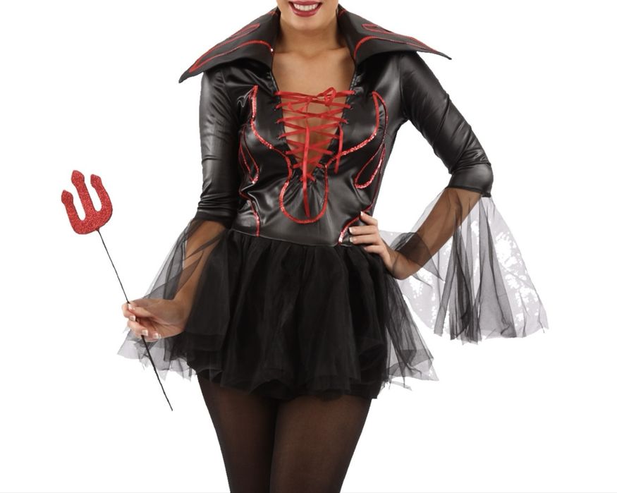 Костюм демоници на хеллоуин