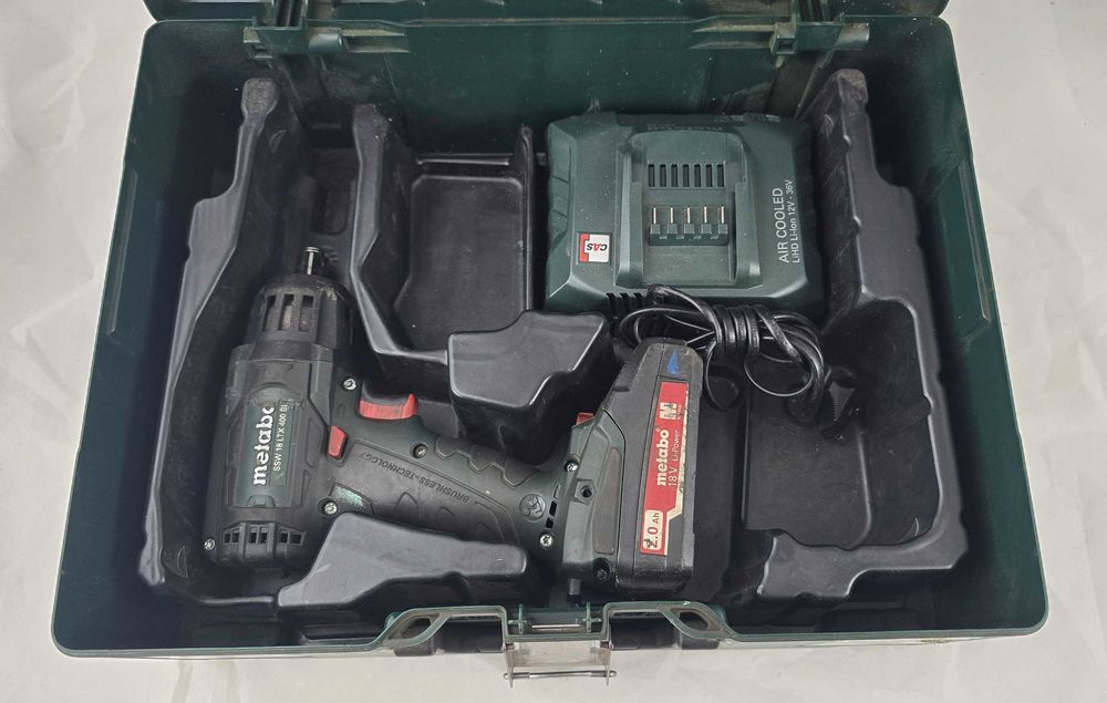 Zakrętarka Udarowa Metabo SSW 18 LTX 400 BL AKU 2 AH