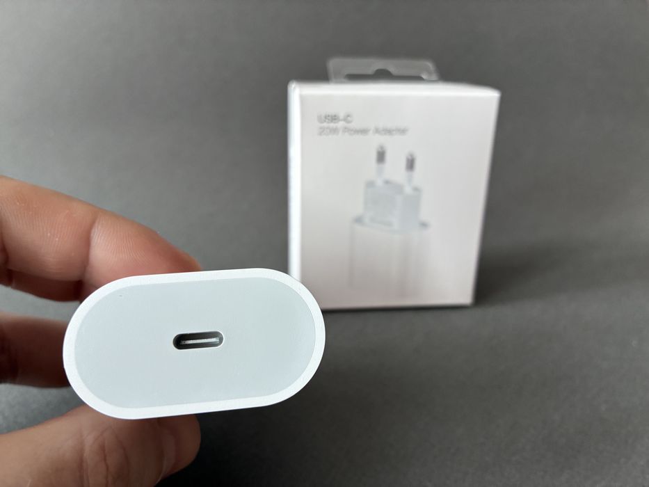 Power Adapter GaN 20W USB-C зарядний блок адаптер швидка зарядка iphone та андроід
