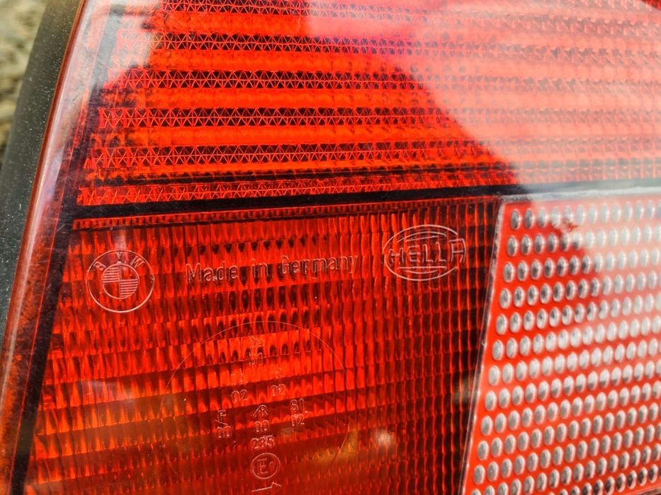 Бмв Е39 BMW e39 Sedan Седан Hella Стопи Дорестайл Жовті Фонари Задние