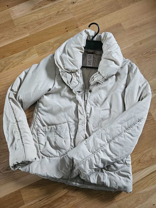Carry bezowa kurtka pikowana M 38 nude