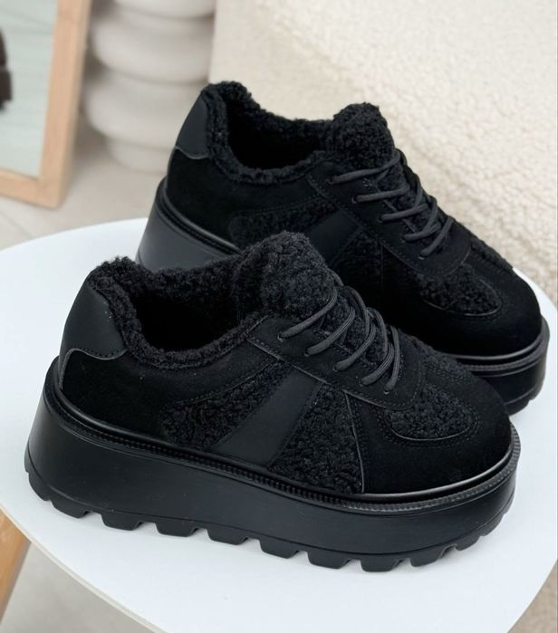 Женские замшевые угги лоферы автоледи