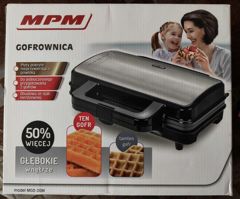 Вафельниця MPM MGO-20M