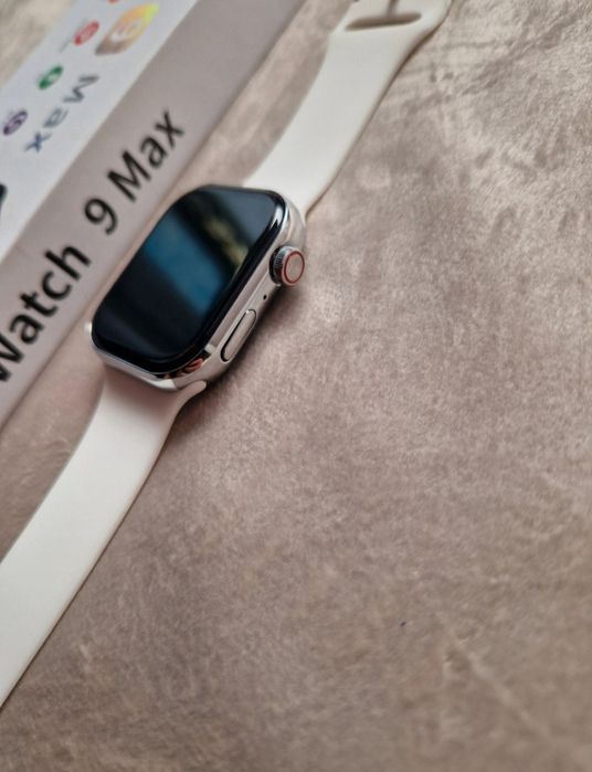 Watch 9 max, amoled, komplet pełny, smartwatch jest nowy